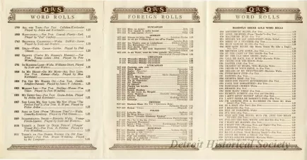 Catalog, Sales