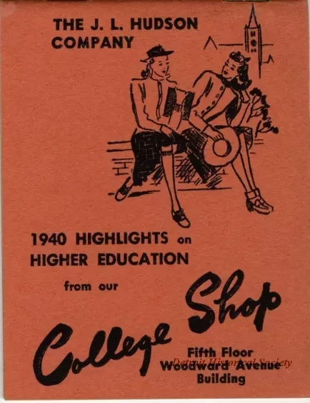 Booklet - 1940 Highlights on Higher Education from our Collefe Shop