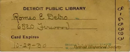 Card, Library