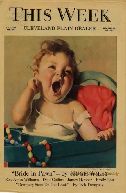 Magazine - This Week, Cleveland Plain Dealer, December 8, 1935