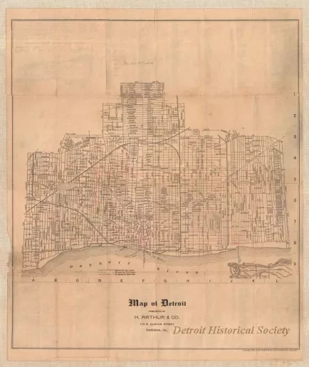 Map - Map of Detroit