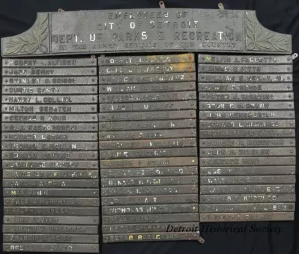 Plaque