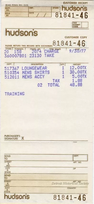 Receipt
