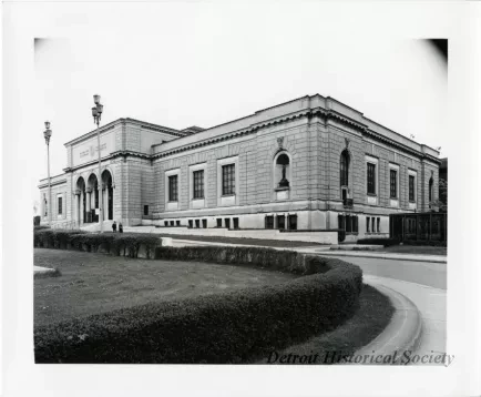 Print, Photographic - Detroit Institute of Arts.  Kirby & Woodward, Detroit, Mich.