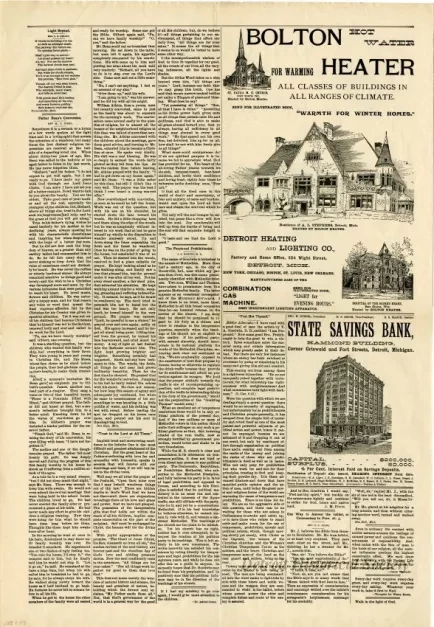 Newspaper - Michigan Christian Advocate,
Thanksgiving Supplement
