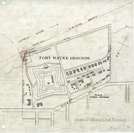 Survey, Land - Fort Wayne Grounds.