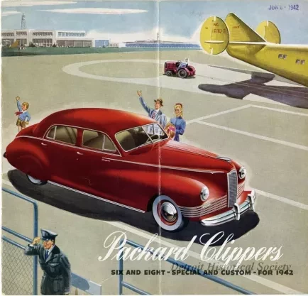Brochure - Packard Clippers Six and Eight - Special and Custom - For 1942