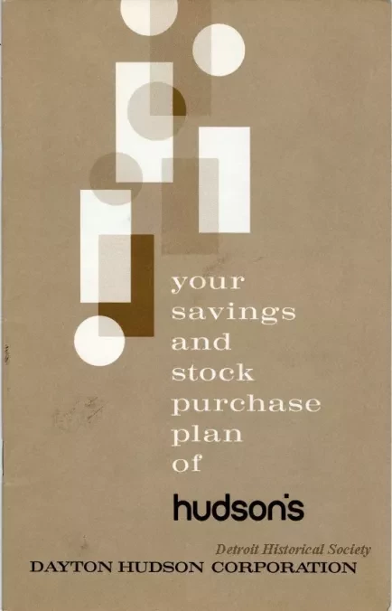 Manual, Employee - Your Savings and Stock Purchase Plan of Hudson's