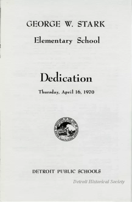 Program - George W. Stark Elementary School