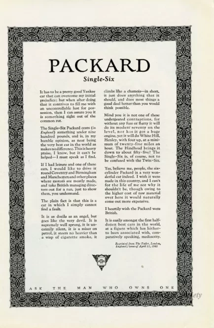 Ad, Magazine