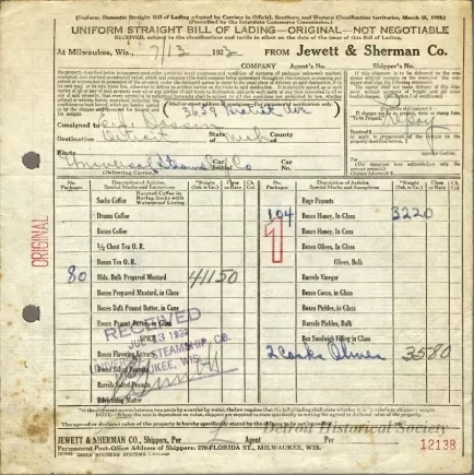 Bill of Lading
