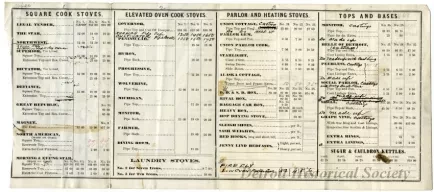 Pricelist - Detroit Stove Works Price List