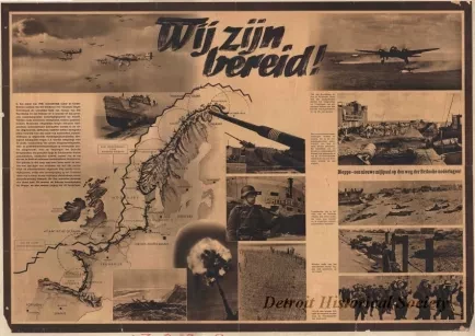 Poster - Wij zijn bereid! 
[We are willing!]