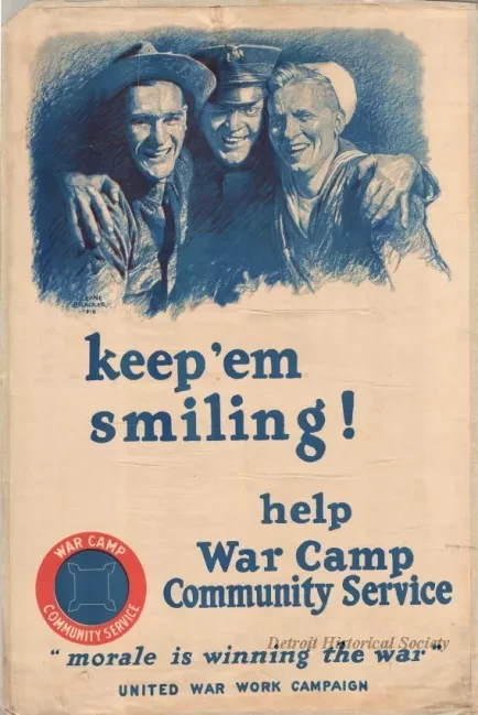 Poster - keep 'em smiling!