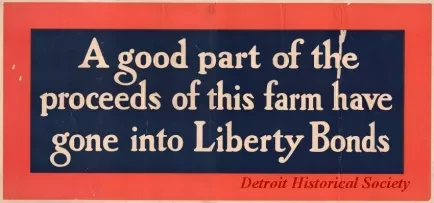 Poster - A good part of the proceeds of this farm have gone into Liberty Bonds