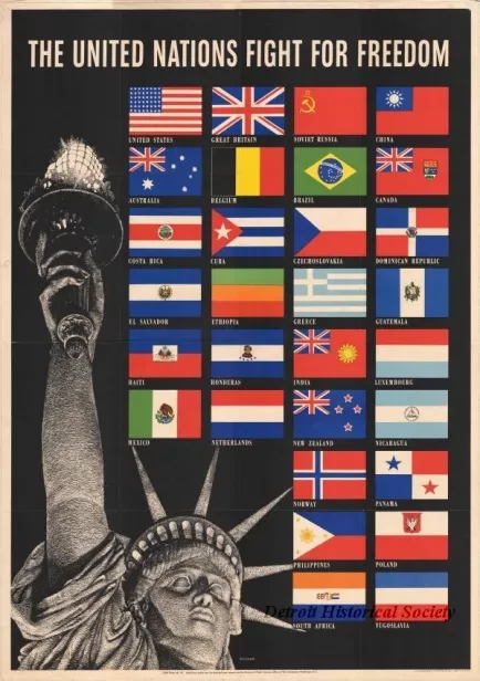 Poster - The United Nations Fight For Freedom