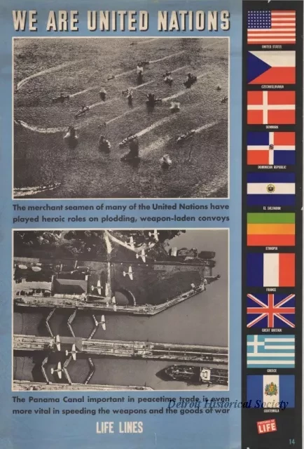 Poster - We Are United Nations - Life Lines