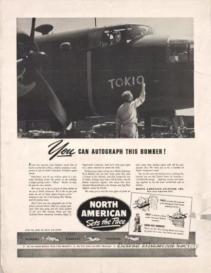 Poster - You Can Autograph This Bomber!