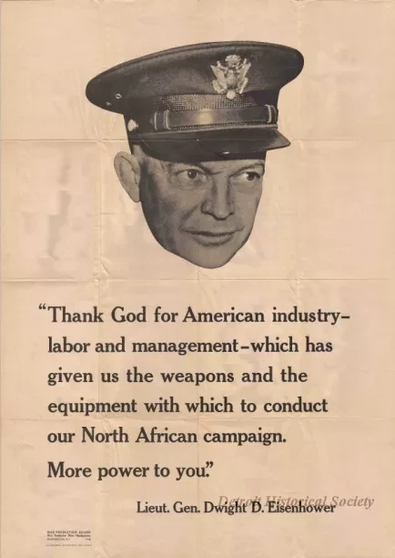 Poster - Thank God for American industry - ...