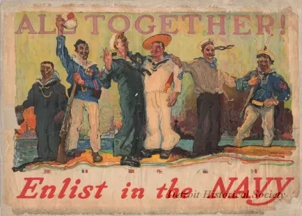 Poster - All Together!
Enlist in the Navy