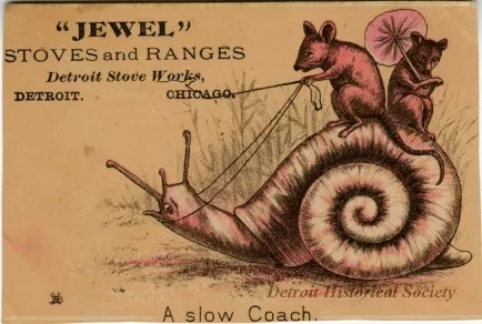 Card, Trade - A slow coach