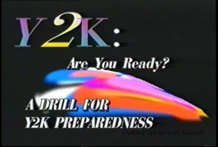 VHS - Y2K: Are You Ready? (A Preparedness Drill)
This is a Year 2000 Disclosure
