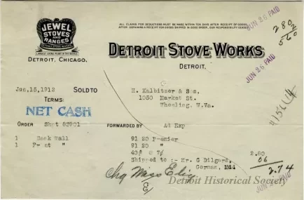 Bill of Sale