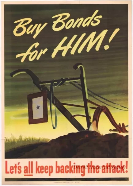 Poster - Buy Bonds for Him!