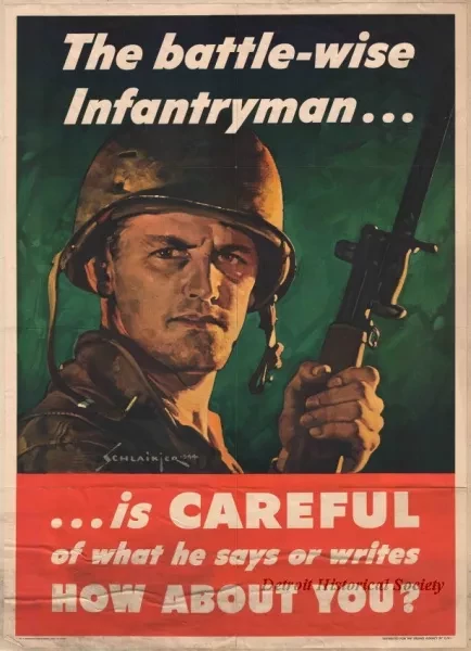 Poster - The battle-wise infantryman ...