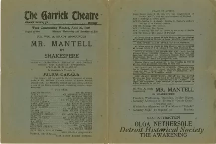 Program, Theater