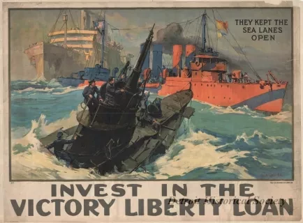 Poster - They Kept the Sea Lanes Open