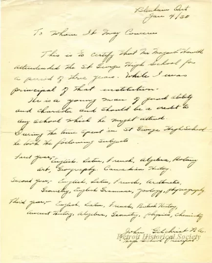 Letter