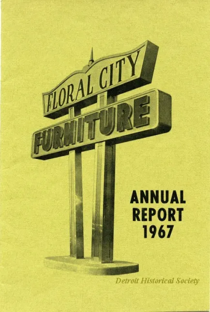 Report, Annual - Annual Report, 1967
Floral City Furniture Company