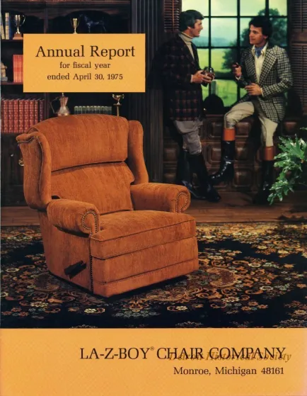 Report, Annual - Annual Report, 1975
La-Z-Boy Chair Company