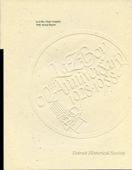 Report, Annual - La-Z-Boy Chair Company
1988 Annual Report