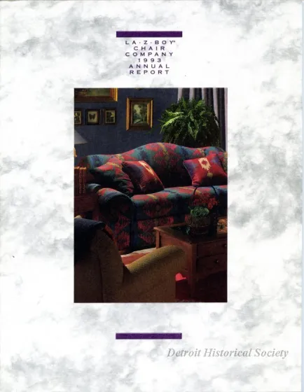 Report, Annual - La-Z-Boy Chair Company
1993 Annual Report