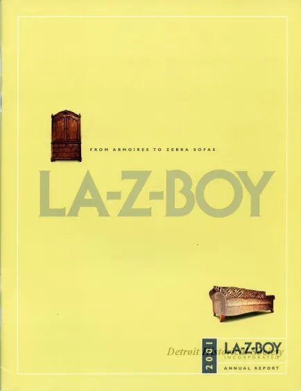Report, Annual - 2001 La-Z-Boy Incorporated Annual Report