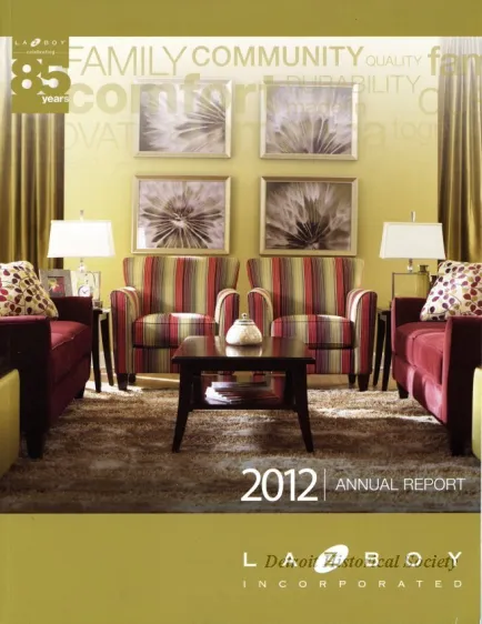 Report, Annual - 2012 Annual Report
La-Z-Boy Incorporated