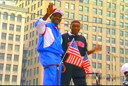 U-Matic - Pistons Parade, 6-15-89, Hand Held Crowd Shots, #4