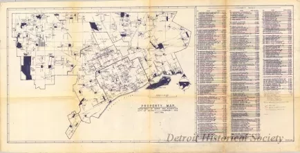 Blueprint - Property Map
Department of Parks and Recreation, City of Detroit