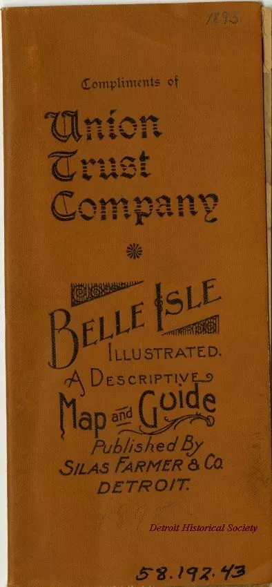 Map - Belle Isle Illustrated - 
A Descriptive Map and Guide