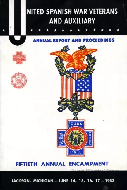Program - United Spanish War Veterans and Auxiliary, 
Annual Report and Proceedings, Fiftieth Annual Encampment
