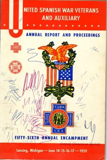 Program - United Spanish War Veterans and Auxiliary, 
Annual Report and Proceedings, Fifty-Sixth Annual Encampment