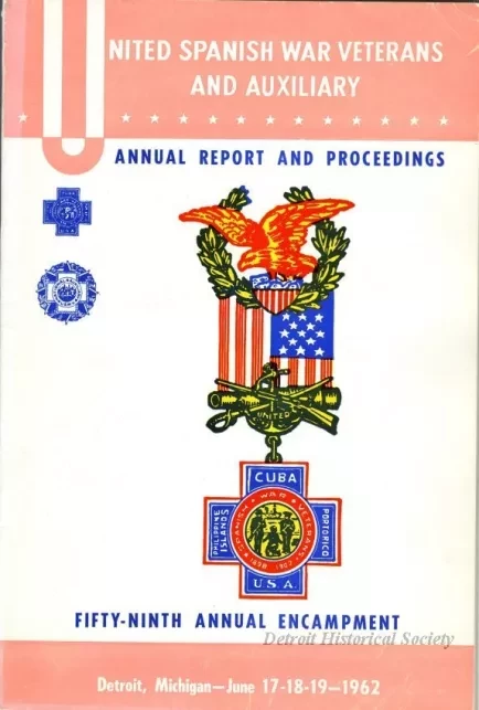 Program - United Spanish War Veterans and Auxiliary, 
Annual Report and Proceedings, Fifty-Ninth Annual Encampment