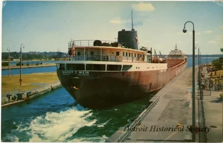 Postcard - THE SOO LOCKS