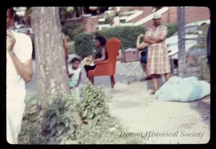 Transparency, Slide - Off Linwood "Shoppers"