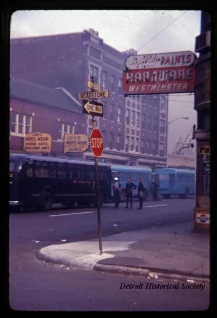 Transparency, Slide - 12th St. - Bussing