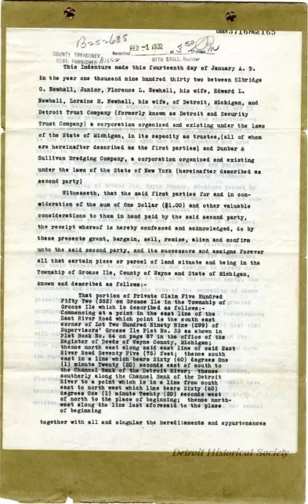 Indenture