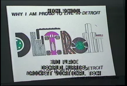 U-Matic - My Heart Is With Detroit Poster & Essay Winners
1991 Devil's Night Campaign
Master