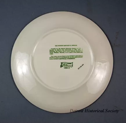 Plate, Commemorative